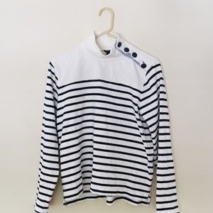 JCrew striped shirt size M